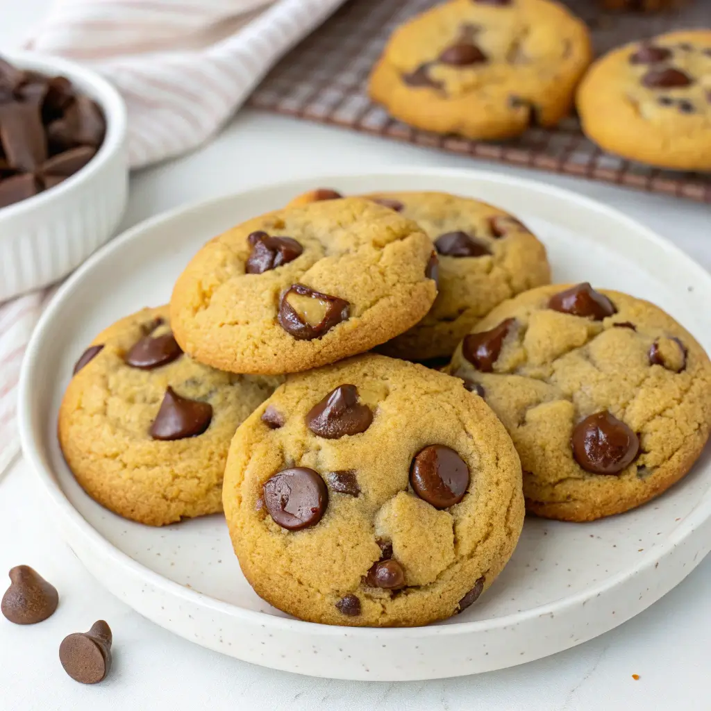 air fryer chocolate chip cookies