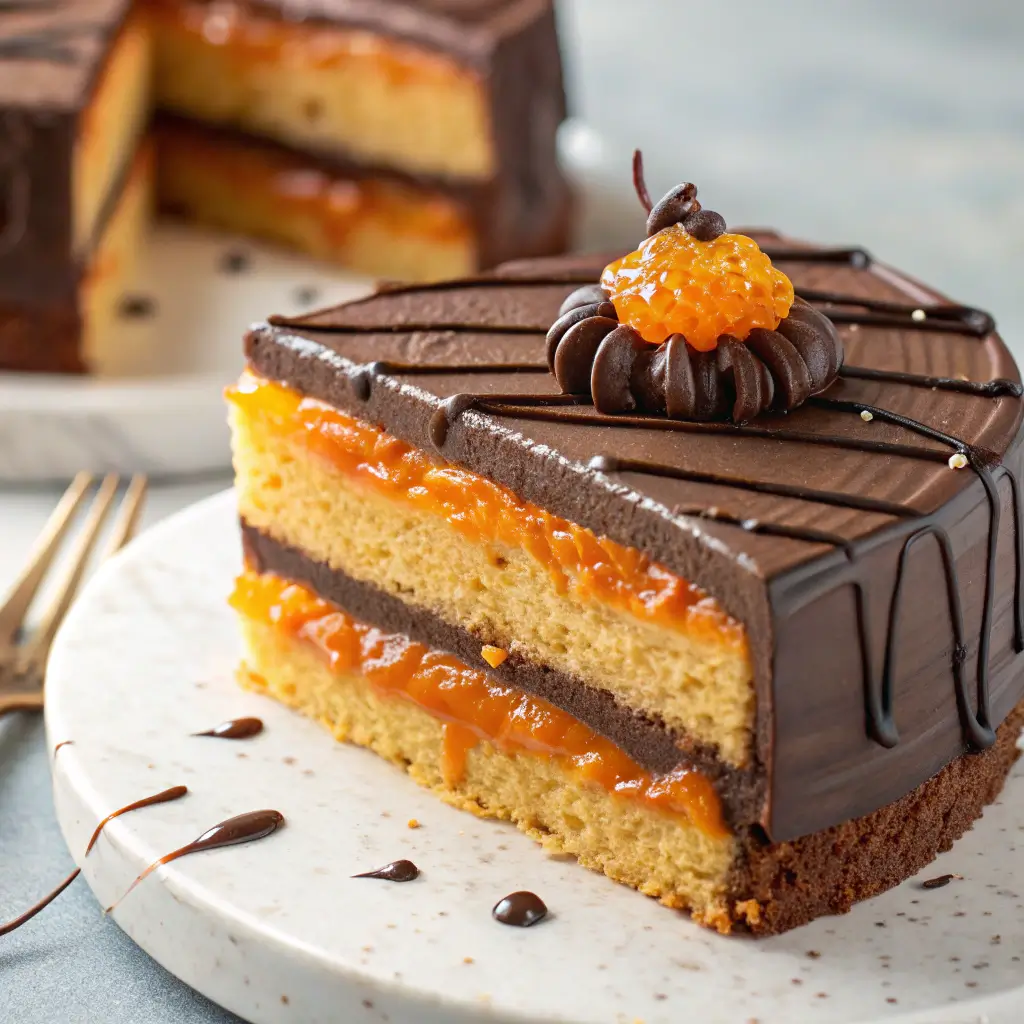 Jaffa Cakes Cake