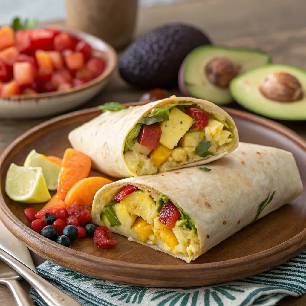 guide to making a healthy breakfast burrito