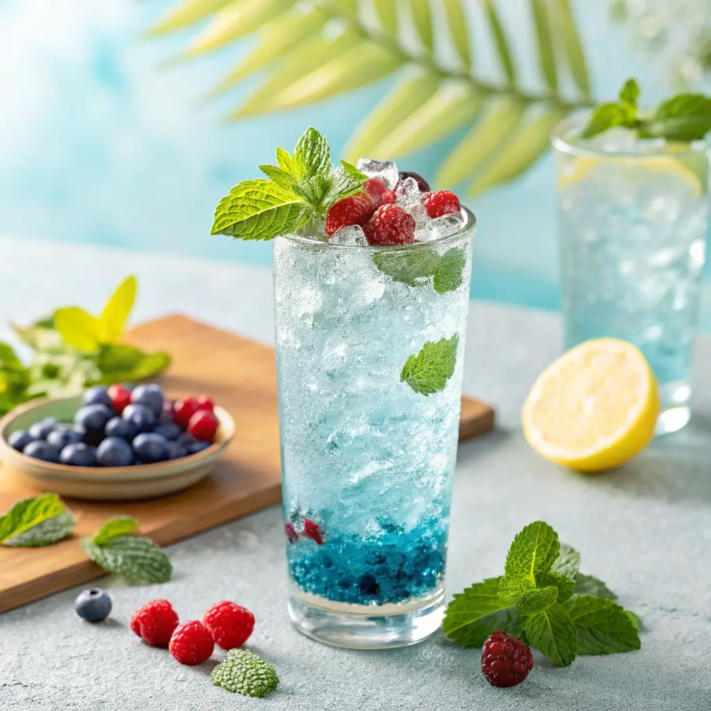 smirnoff blue raspberry lemonade