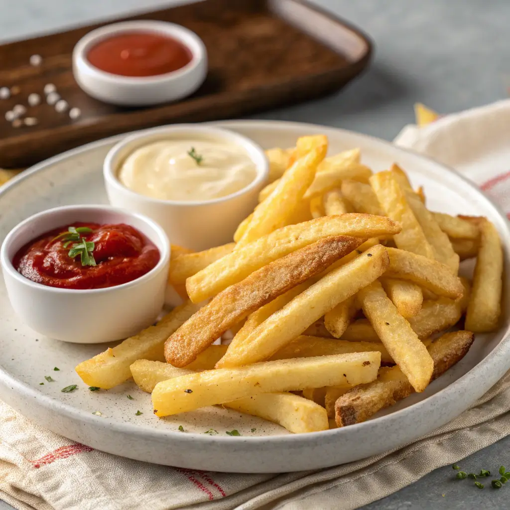 air fry frozen french fries