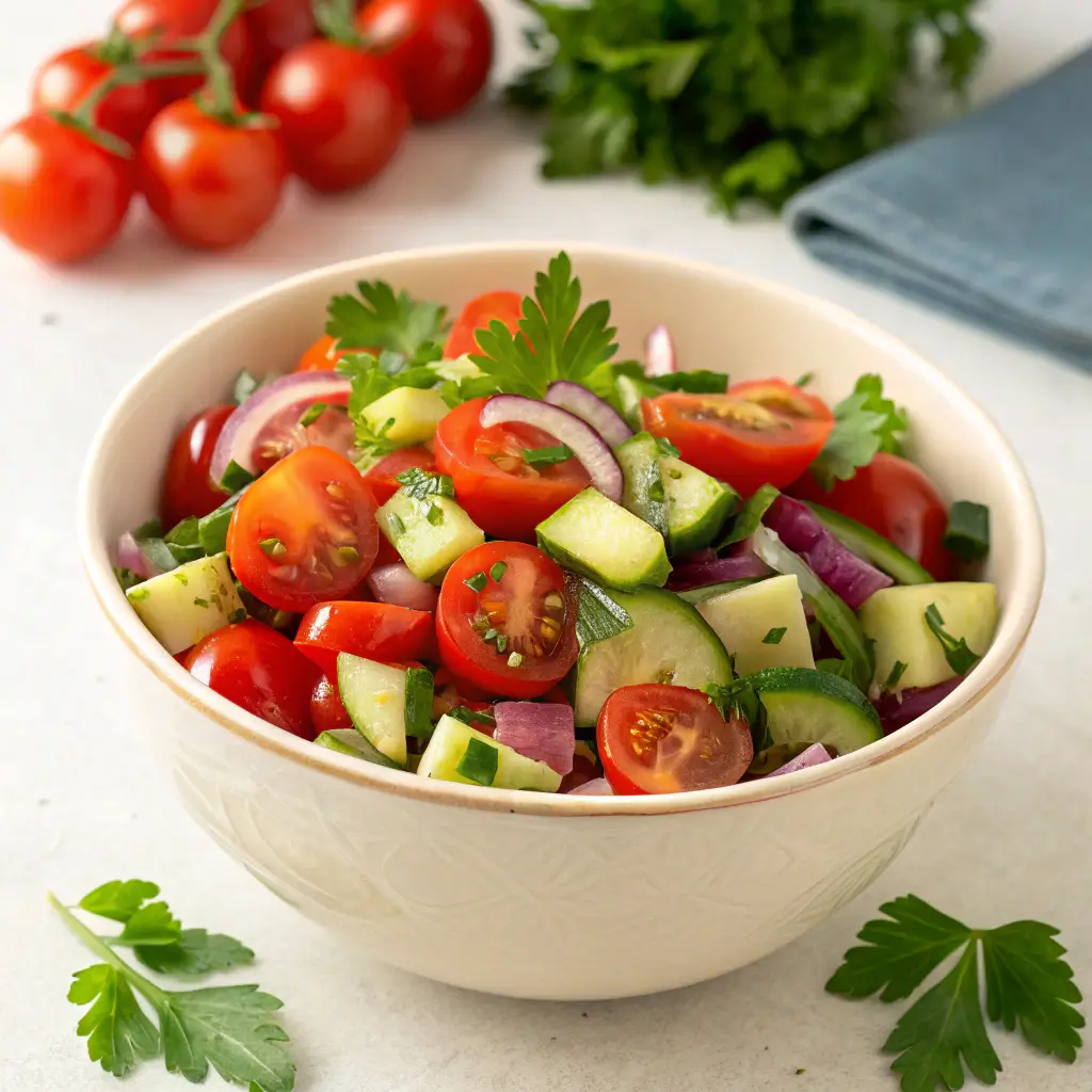 tomato cucumber salad