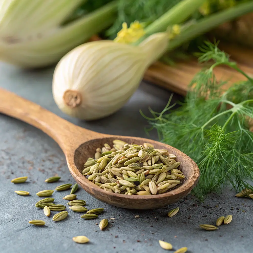 Sautéed fennel with fennel seeds