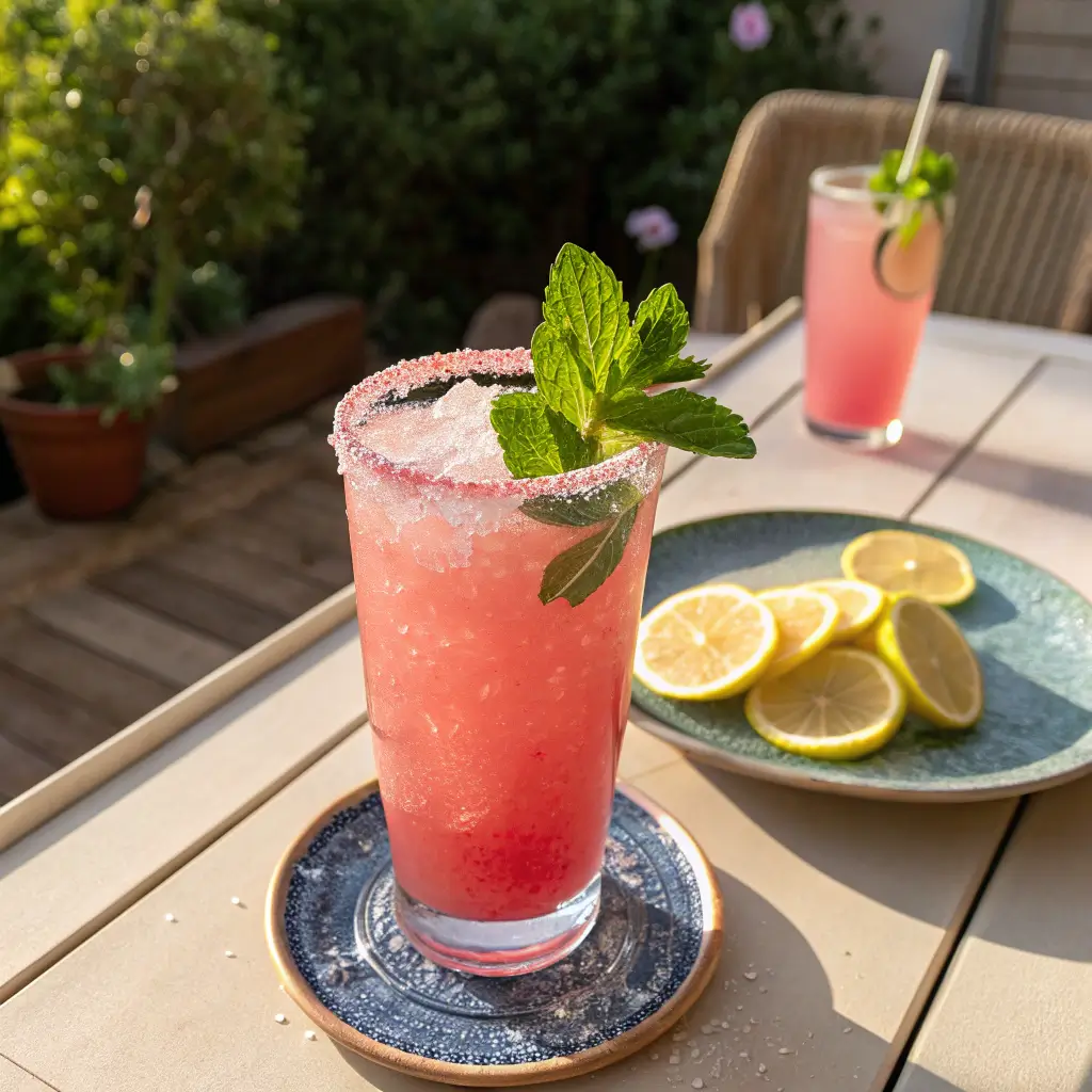 homemade mounjaro recipe with pink salt (drink )